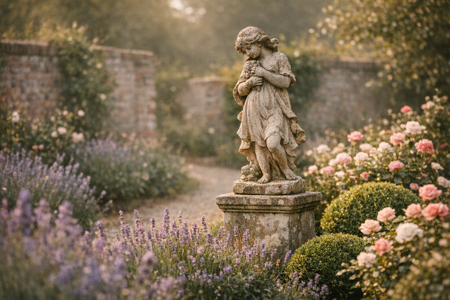 Tuinbeeld in klassieke stijl